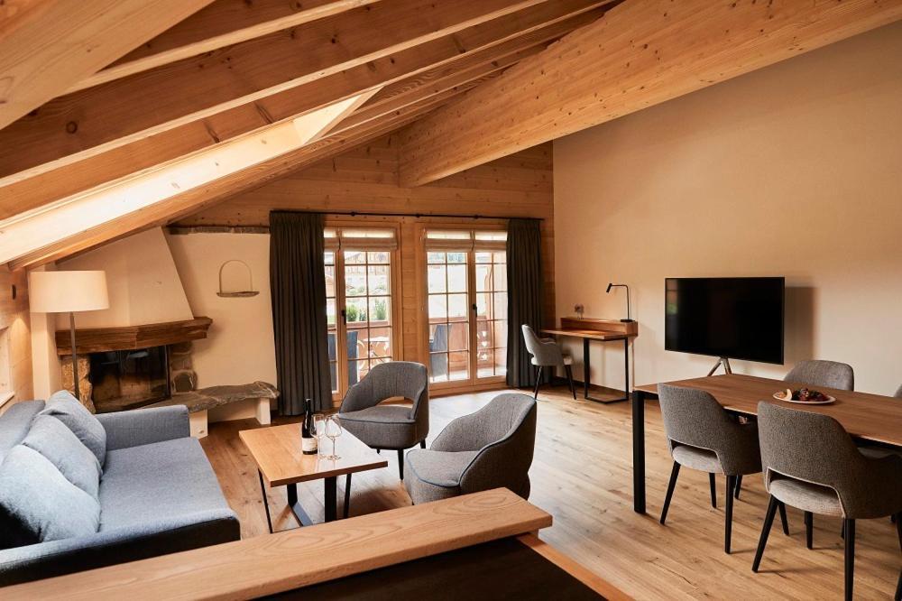 Hotel Alpenland Gstaad Exterior foto